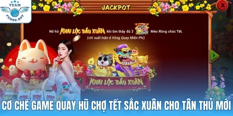 Cơ chế game quay hũ chợ tết sắc xuân cho tân thủ mới