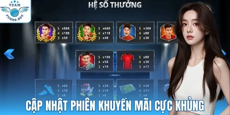 Khuyến mãi kho tàng ngũ long hấp dẫn mọi hội viên